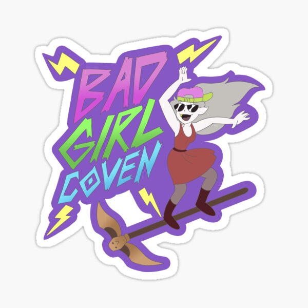 Bad Girl Coven (lila) Sticker