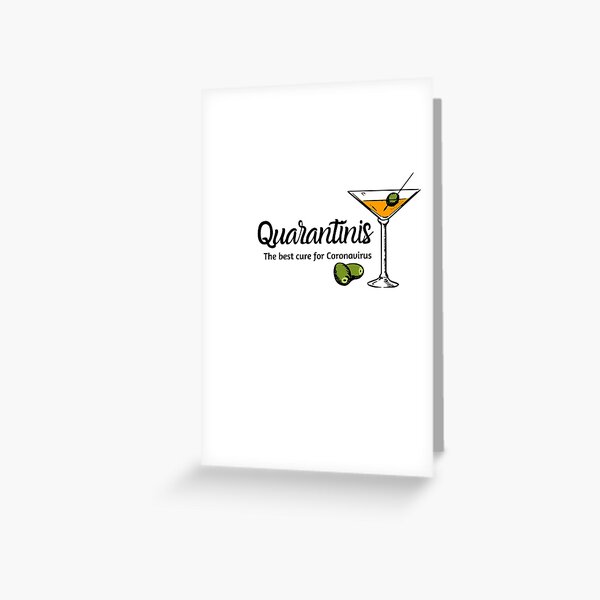 Quarantaine - Le meilleur remède contre le coronavirus Carte de vœux