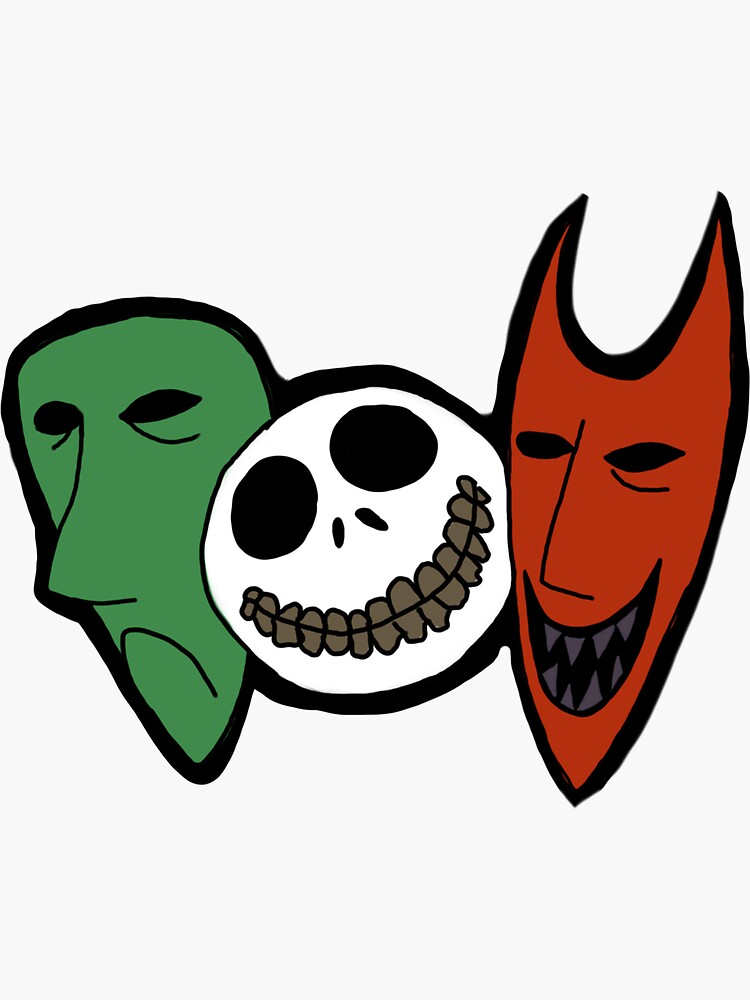 "Lock, Shock, & Barrel" Sticker by KlopezDesign Redbubble