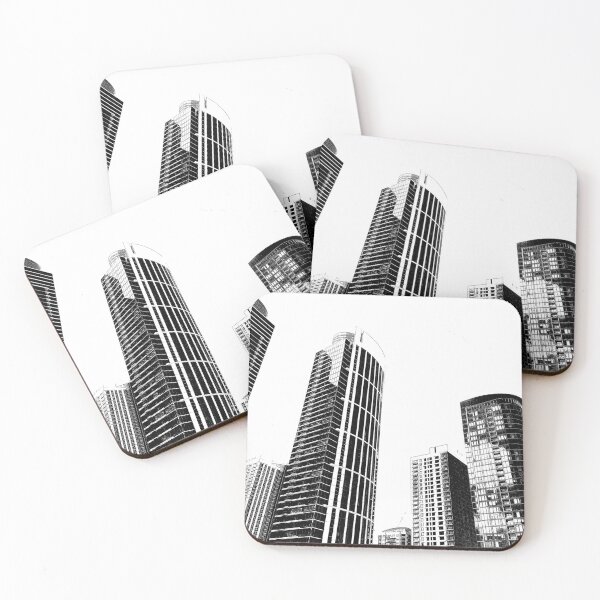 Item preview, Sketch Art of Skyscrapers in San Francisco, California designed and sold by ZelosEyes.