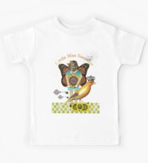 Little Miss Sunsine Altered Art Shirt Kids Tee