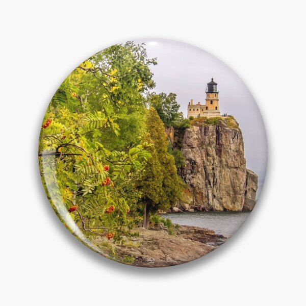 Item preview, Split Rock Lighthouse designed and sold by Alla Gill.