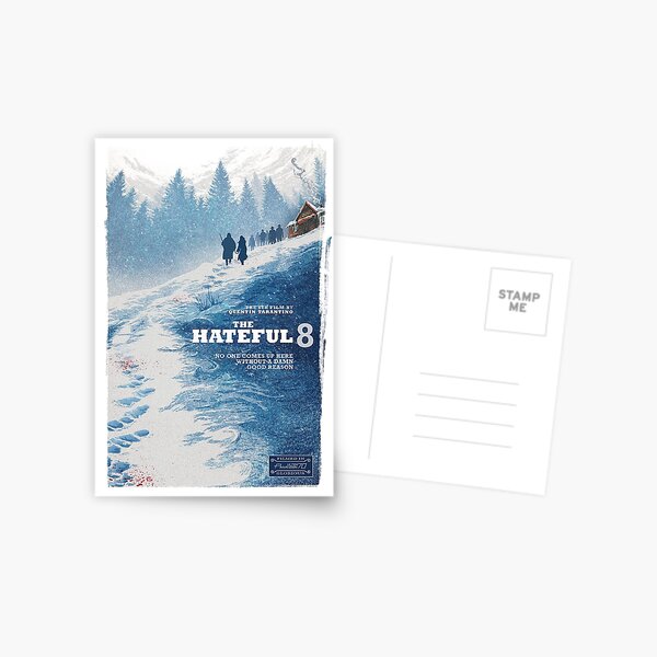 Hateful 8 Poster Postcard