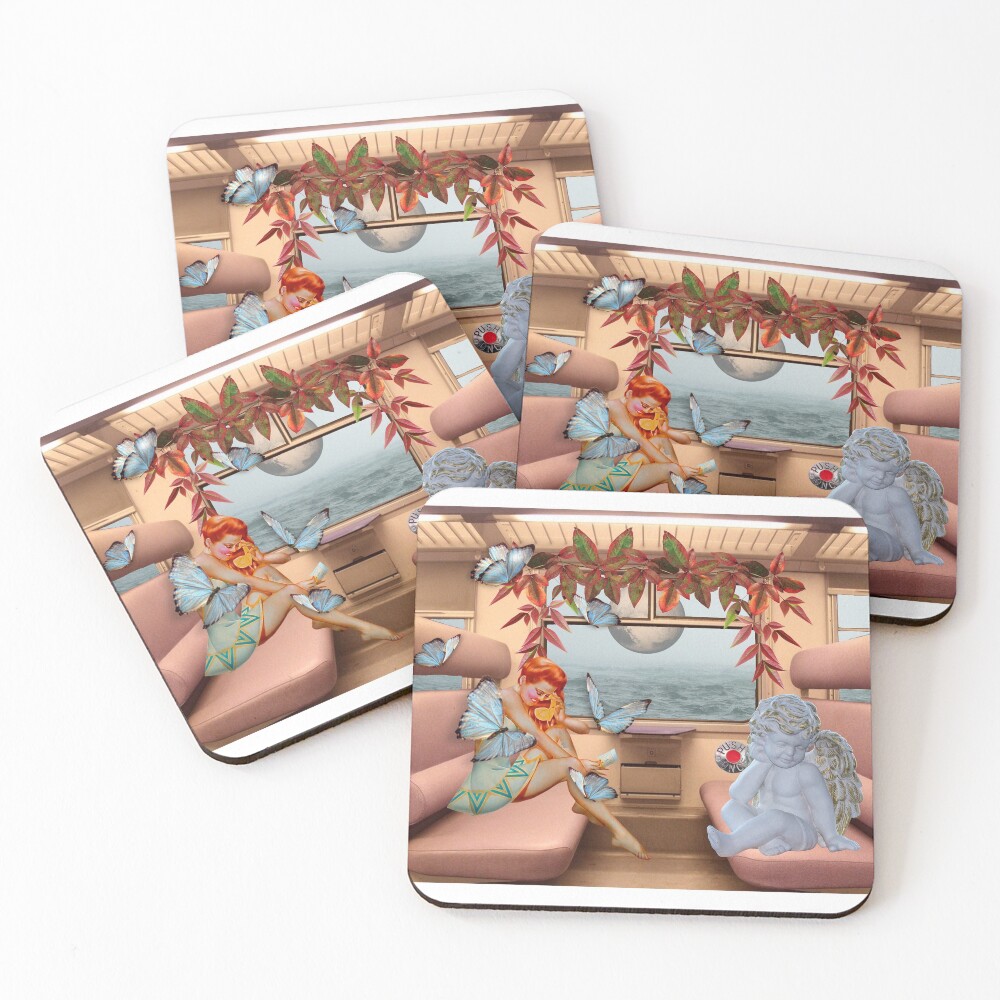Item preview, Coasters (Set of 4) designed and sold by DabblerCreative.