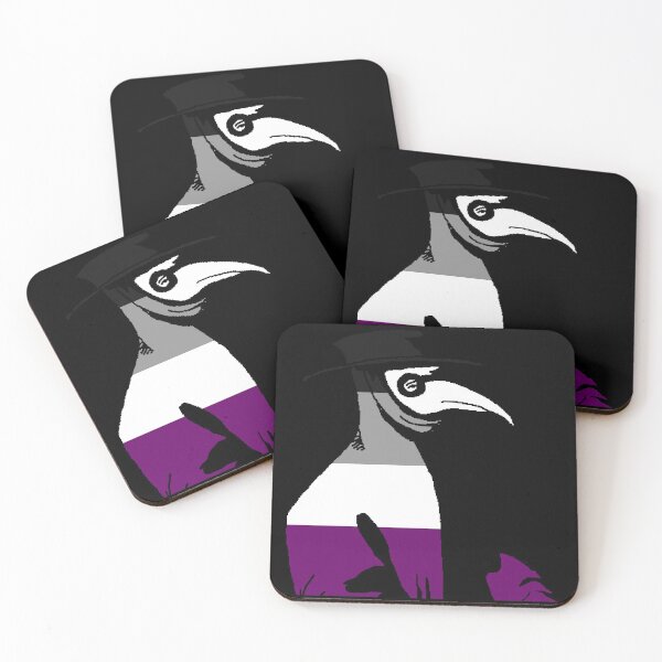 Item preview, Pride Cannot Be Quarantined Asexual Flag Plague Doctor designed and sold by CaelanPride.