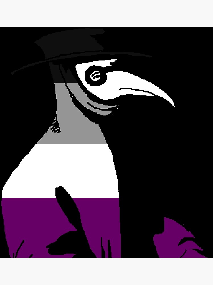 Pride Cannot Be Quarantined Asexual Flag Plague Doctor Poster For Sale By Caelanpride Redbubble 0418