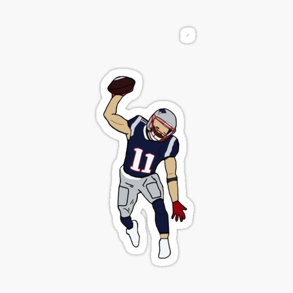 Julian Edelman NEW ENGLAND PATRIOTS PIXEL ART 2 Coffee Mug by Joe