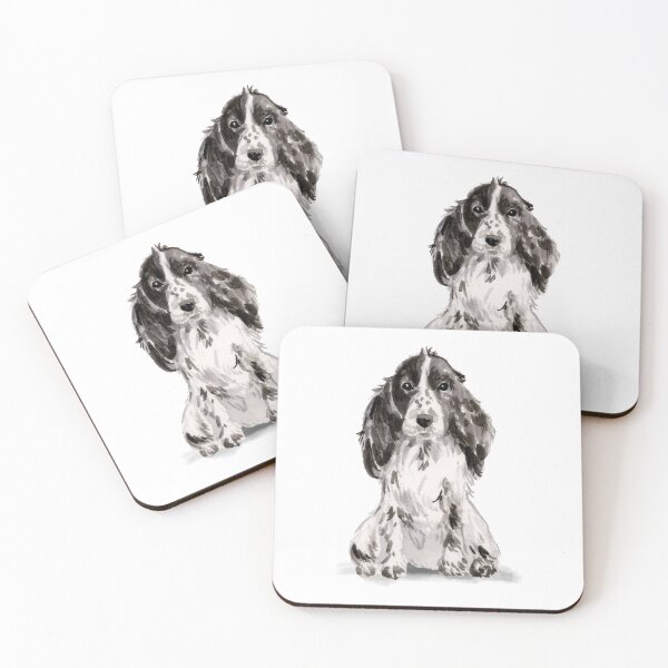 Item preview, Cocker Spaniel Illustration designed and sold by junkydotcom.