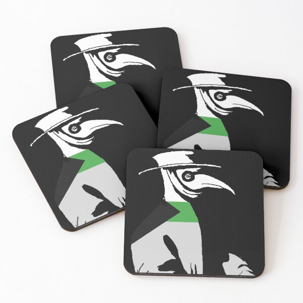 Item preview, Pride Cannot Be Quarantined Demiromantic Flag Plague Doctor designed and sold by CaelanPride.
