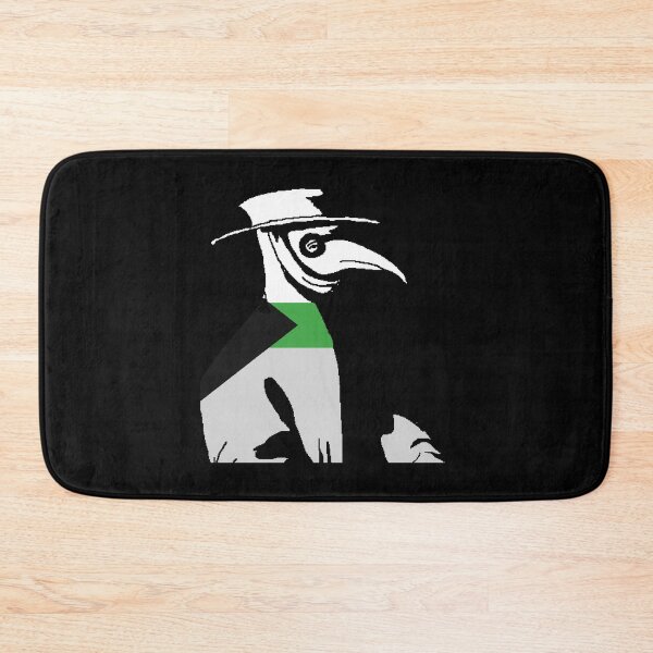 Item preview, Pride Cannot Be Quarantined Demiromantic Flag Plague Doctor designed and sold by CaelanPride.