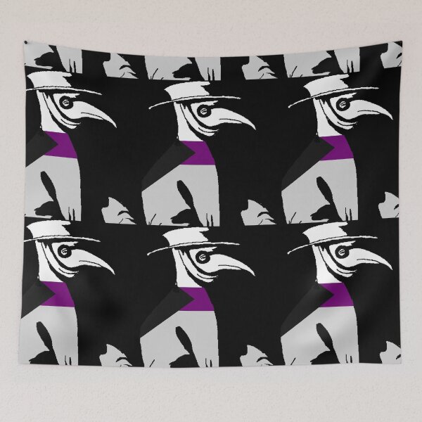 Item preview, Pride Cannot Be Quarantined Demisexual Flag Plague Doctor designed and sold by CaelanPride.