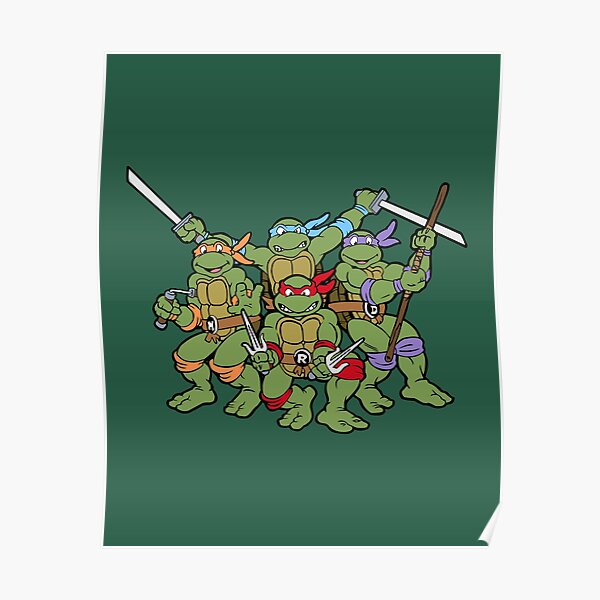 Classic Turtles Poster