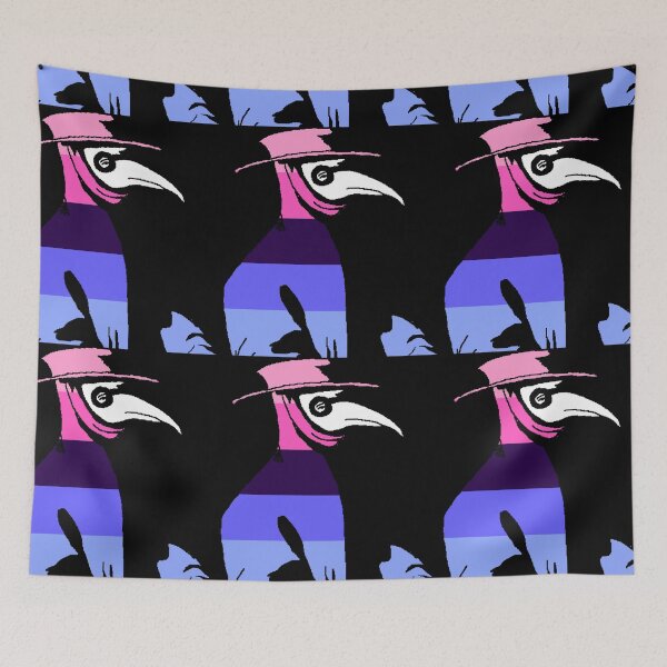 Item preview, Pride Cannot Be Quarantined Omnisexual Flag Plague Doctor designed and sold by CaelanPride.