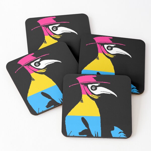 Item preview, Pride Cannot Be Quarantined Pansexual Flag Plague Doctor designed and sold by CaelanPride.