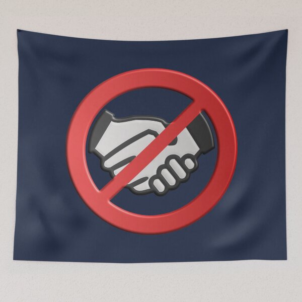 Item preview, No Handshakes Please designed and sold by tpixx.
