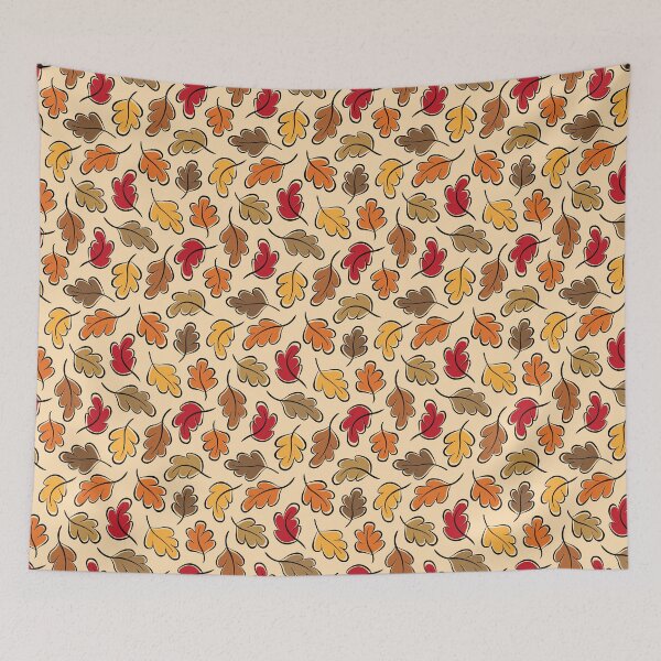 Item preview, Seamless pattern with colorful falling leaves. designed and sold by Xaphana.