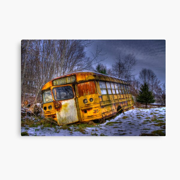School Bus 23 Canvas Print