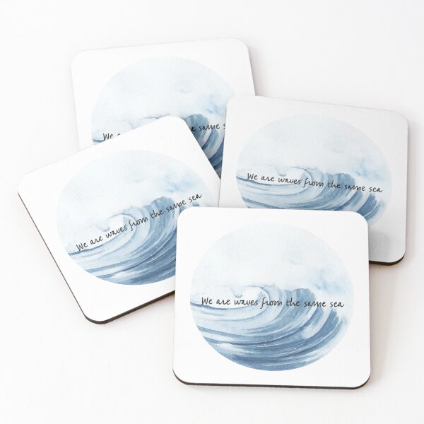 Item preview, we are waves from the same sea designed and sold by flying-flamingo.