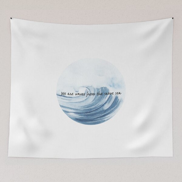 Item preview, we are waves from the same sea designed and sold by flying-flamingo.