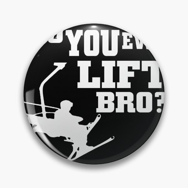 Item preview, Mens Do you even lift Bro Snow Skiing drawing gift idea designed and sold by BRtisticDesigns.