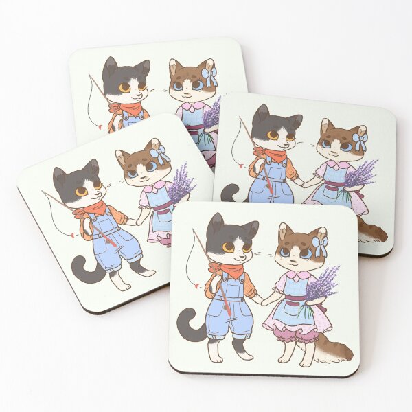Item preview, Kitty Cat Couple designed and sold by smallrat.