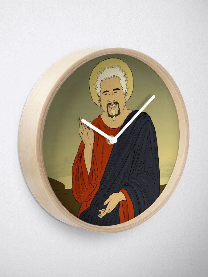 Disover Guy Fieri Jesus Clock