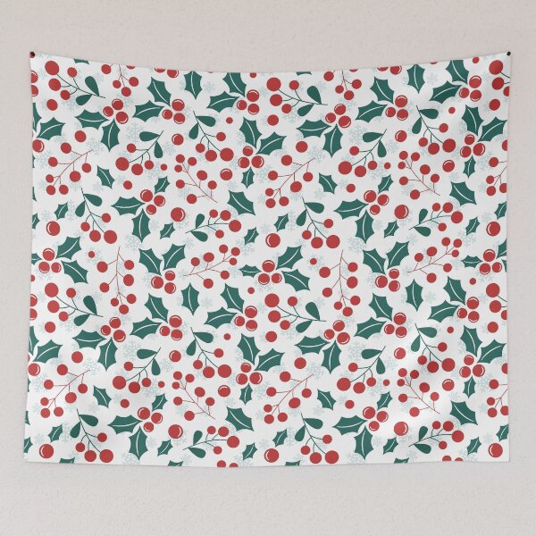 Item preview, Seamless pattern with Сhristmas mistletoe. designed and sold by Xaphana.