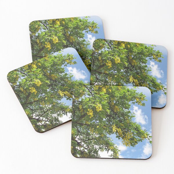 Item preview, Laburnum against Blue Summer Sky designed and sold by BlueMoonRose.