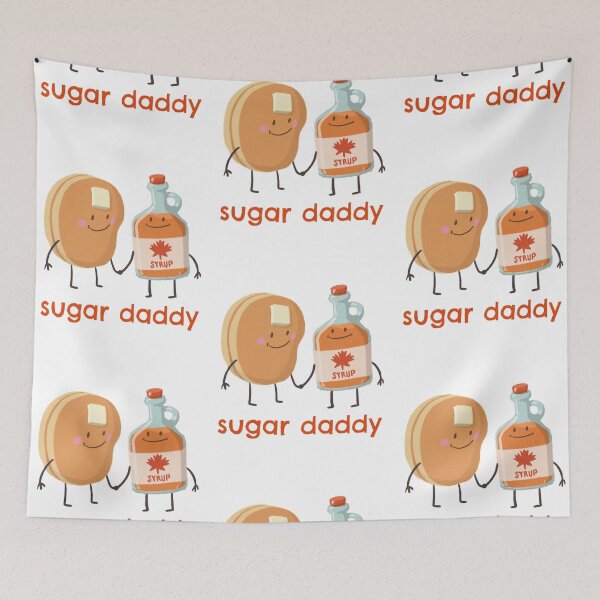 Item preview, Sugar Daddy Pancakes and Maple Syrup Digital Art designed and sold by createdbycam.