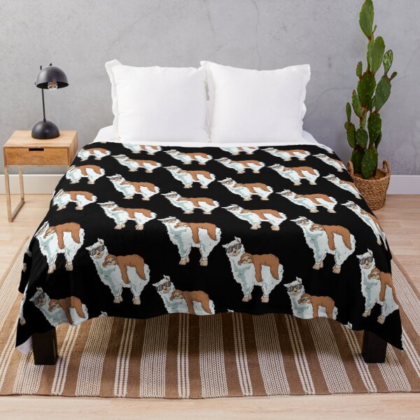 Item preview, Cute & Funny Sloth Riding Llama Tile Pattern designed and sold by perfectpresents.