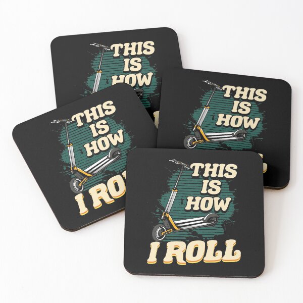 Item preview, Cute & Funny This Is How I Roll Scooter designed and sold by perfectpresents.