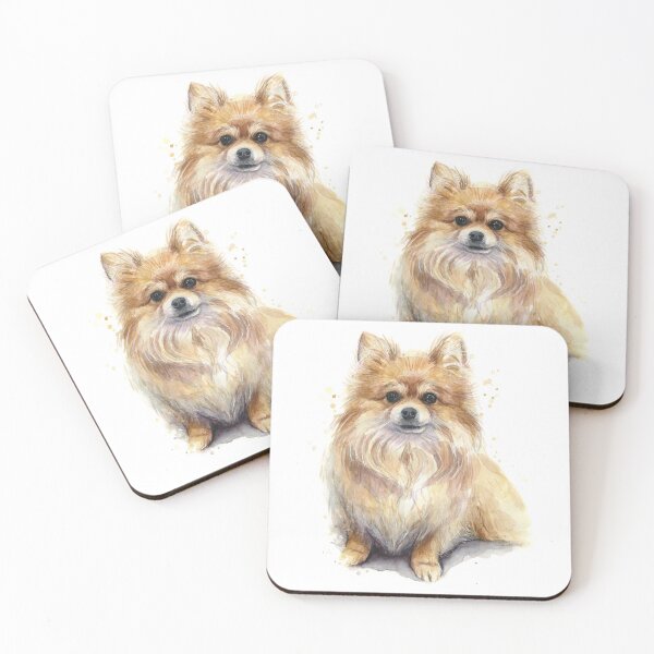 Item preview, Perro Pomerania Paintig designed and sold by Olga Shvartsur.