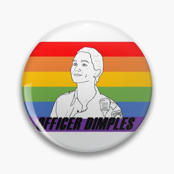 Item preview, Nicole Haught- Officer Dimples- Rainbow designed and sold by NerdyThings.