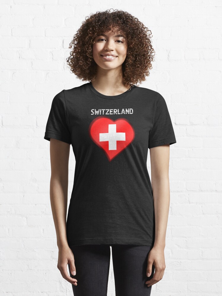 Swiss Soccer Jersey Switzerland Football Switzerland Flag Women's T-Shirt