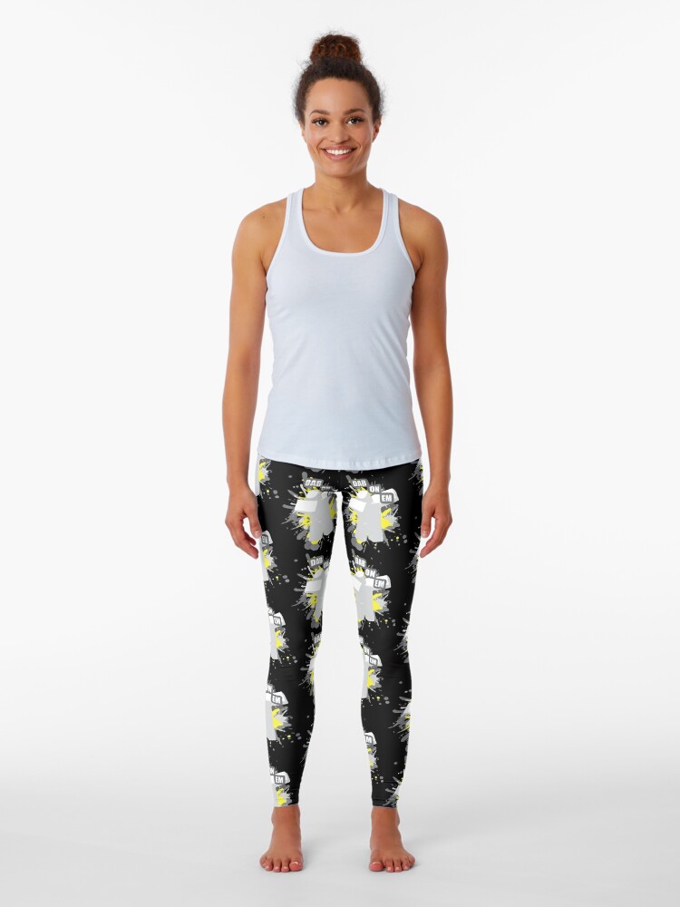 Roblox Dabbing Leggings By Rainbowdreamer Redbubble - roblox dabbing sleeveless top by rainbowdreamer