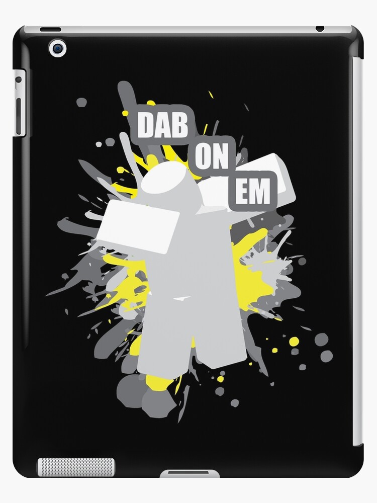 Roblox Dabbing Ipad Case Skin By Rainbowdreamer Redbubble - roblox logo ipad cases skins redbubble