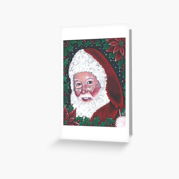 Santa Greeting Card