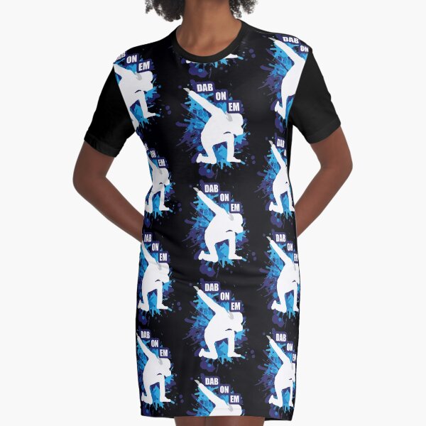 Roblox Dabbing Graphic T Shirt Dress By Rainbowdreamer Redbubble - roblox dabbing sleeveless top by rainbowdreamer