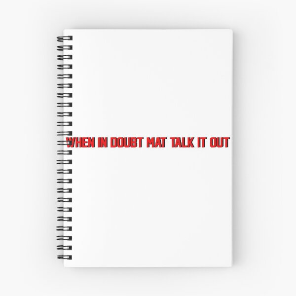 Item preview, When in doubt mat talk it out designed and sold by consart.