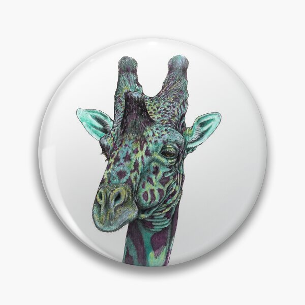 Item preview, BIG, BLUE GIRAFFE designed and sold by PaddyMorton.