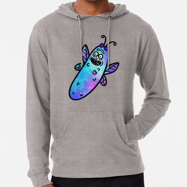 Cosmic Butterfly Pickle Rick Lightweight Hoodie
