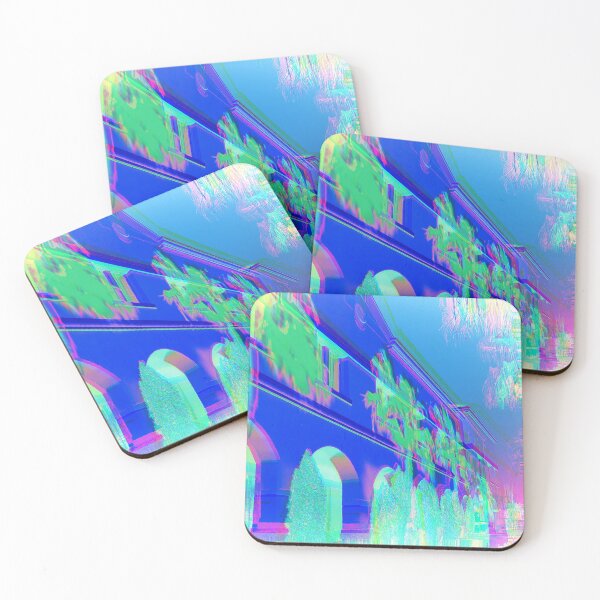 Item preview, Psychedelic Palm Tree Shadows  designed and sold by ZelosEyes.