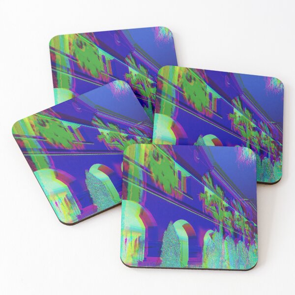 Item preview, Psychedelic Palm Tree Shadows  designed and sold by ZelosEyes.