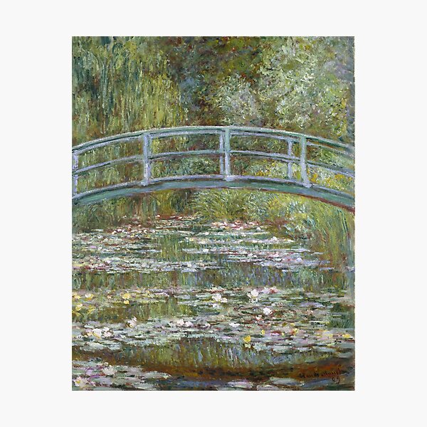 Item preview, Claude Monet Water Lilies and Bridge designed and sold by Fine Artworks.