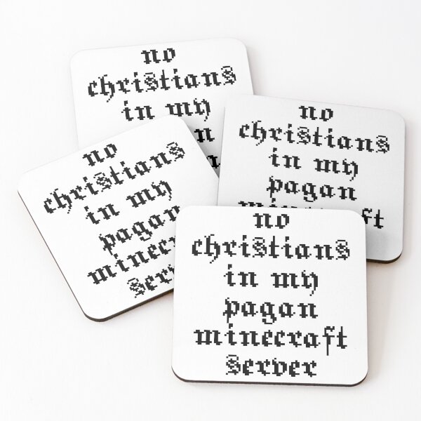 Item preview, no christians designed and sold by aliengeometries.
