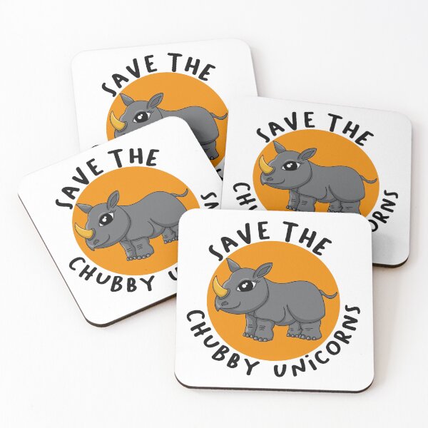 Item preview, Save the Chubby Unicorn designed and sold by Shiv makes stuff.