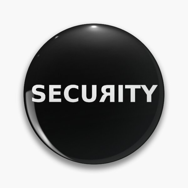 Item preview, Security Guard Official Word Logo designed and sold by KALEIDOSCOPE UK.