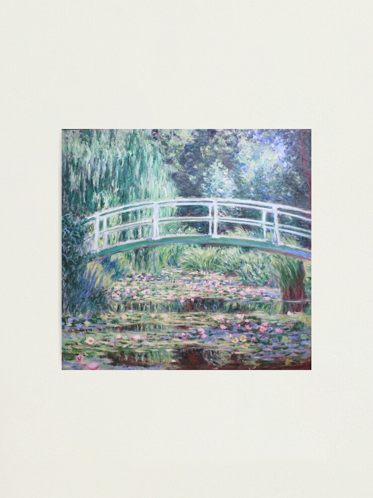Le pont japonais (Bassin aux nymphéas)' de Claude Monet