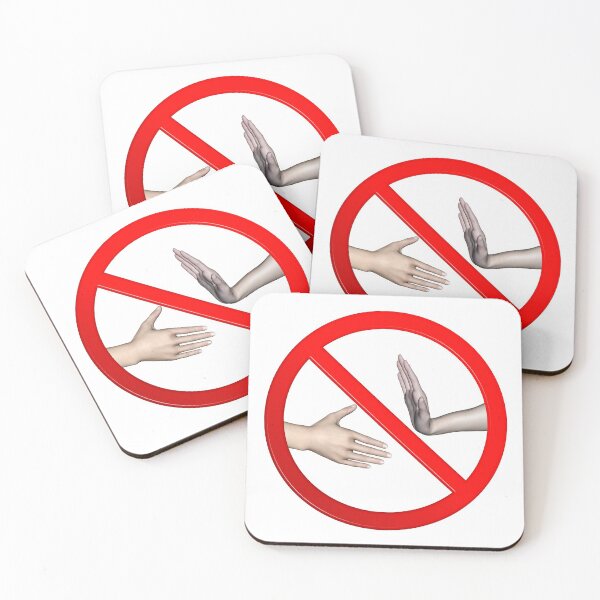 Item preview, Refuse Hand Shake Sign designed and sold by MarkUK97.