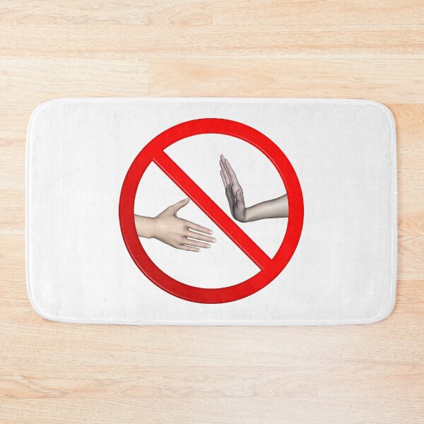 Item preview, Refuse Hand Shake Sign designed and sold by MarkUK97.